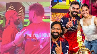 Virat Wears 'We Did It Twice' T-Shirt After RCB's IPL Win. Courtesy, Anushka