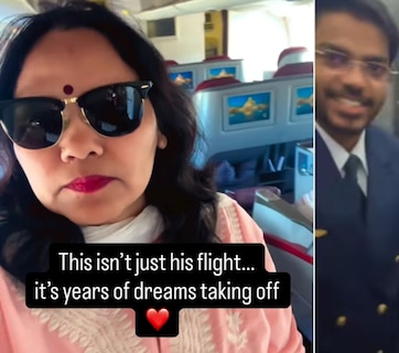 बेटे ने उड़ाया प्लेन और मां बनी यात्री... भावुक वीडियो ने जीता लोगों का दिल, सोशल मीडिया पर हो रहा वायरल