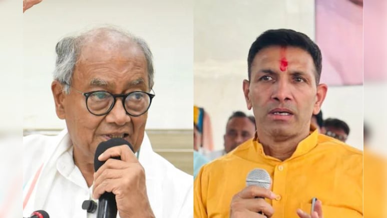 वीर भारत न्यास को लेकर दिग्विजय और जीतू पटवारी में मतभेद, भाजपा ने कांग्रेस पर साधा निशाना