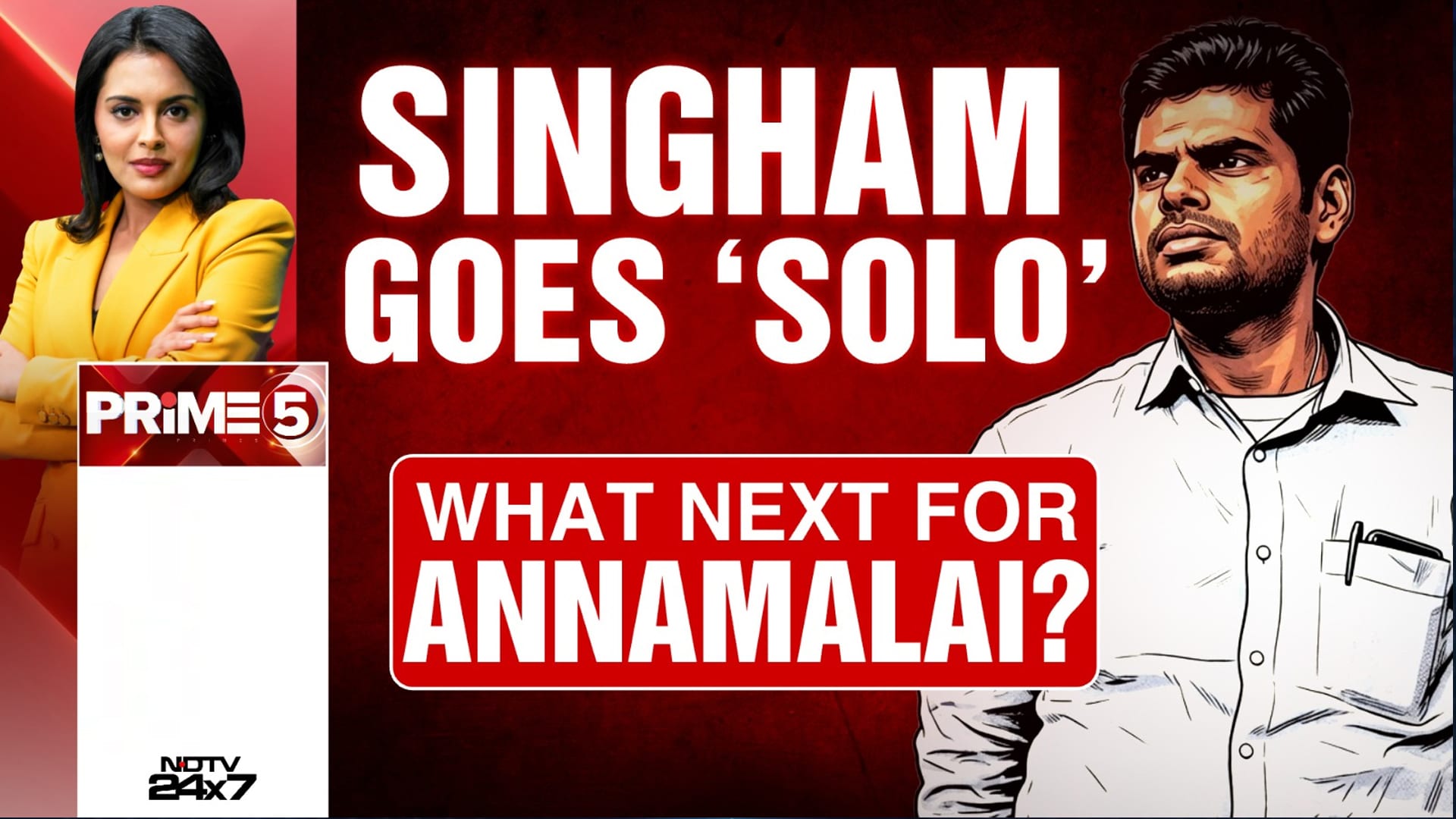 Singham Goes 'Solo': What Next For Annamalai?