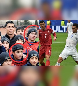 Viral Photos: Cristiano Ronaldo Met Uzbekistan Teenagers In 2009. 17 Years Later, They Clashed In FIFA World Cup