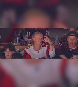 Erling Haaland Enjoys Stanley Cup Final Game Before FIFA World Cup Debut