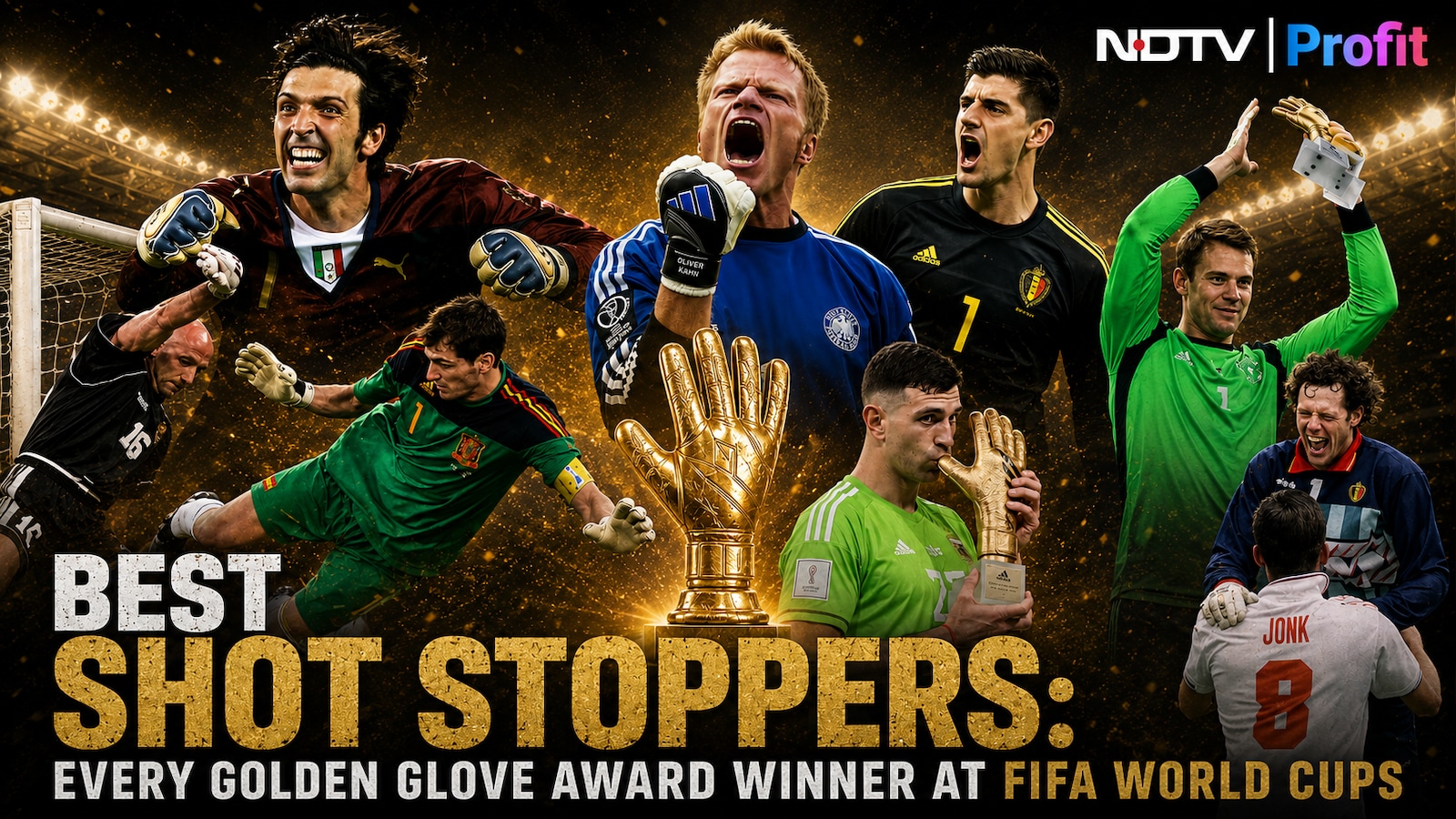 Best Shot Stoppers: Every Golden Glove Award Winner At FIFA World Cups