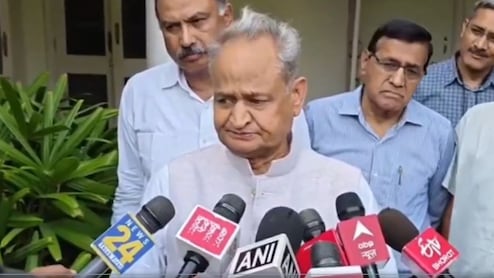 कांग्रेस से अलग हुए सभी दलों की घर वापसी हो, राहुल गांधी को दिल से माने नेता: अशोक गहलोत &nbsp;