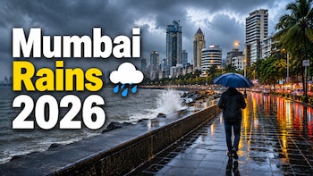 Mumbai Rains 2026: Check IMD Weather Forecast, Water Level In City Lakes, High Tide Timings And More
