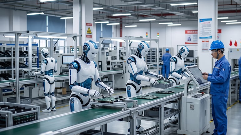 Robot Revolution? How China Is Turning To Humanoid Robots To Tackle Demographic Woes