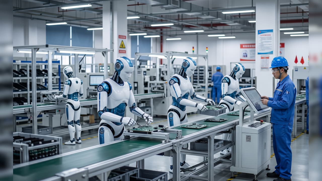 Missing Link In India's $5 Trillion Dream: Just 6 Robots Per 10,000 Workers