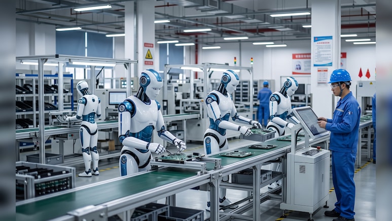 Missing Link In India's $5 Trillion Dream: Just 6 Robots Per 10,000 Workers