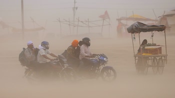 Massive Dust Storm Hits Delhi, Noida, Gurugram; IMD Issues Orange Alert — Watch