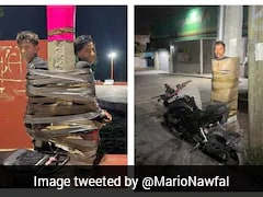 Masked 'Batman' Hunts Down Thieves In Mexico And Tapes Them To Poles, Police Launch Manhunt