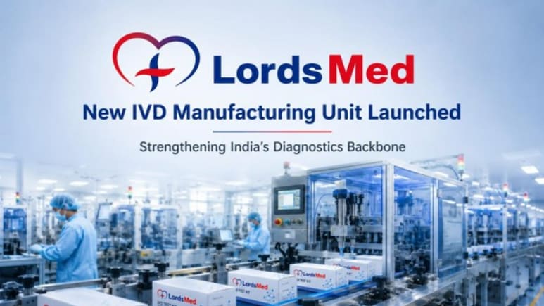 Lord's Mark Industries Ltd Strengthens India's Diagnostics Backbone With New IVD Manufacturing Facility, Launched Two Months Ahead of Schedule