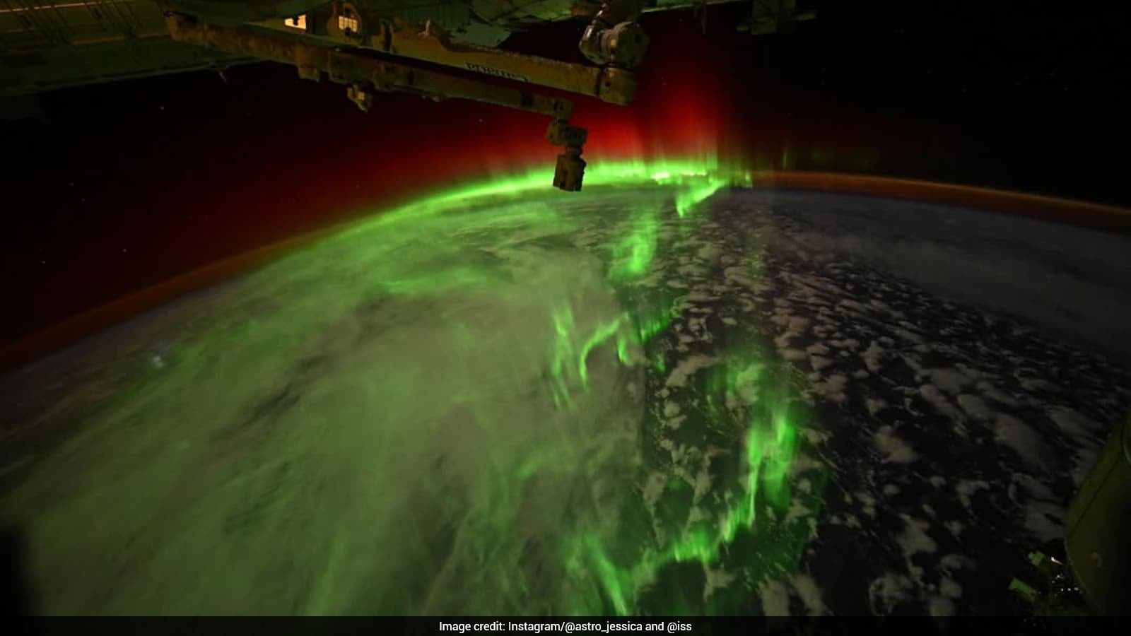 NASA Astronaut Shares Aurora Show From Space Station; Says "A Lot Going On Right Now"