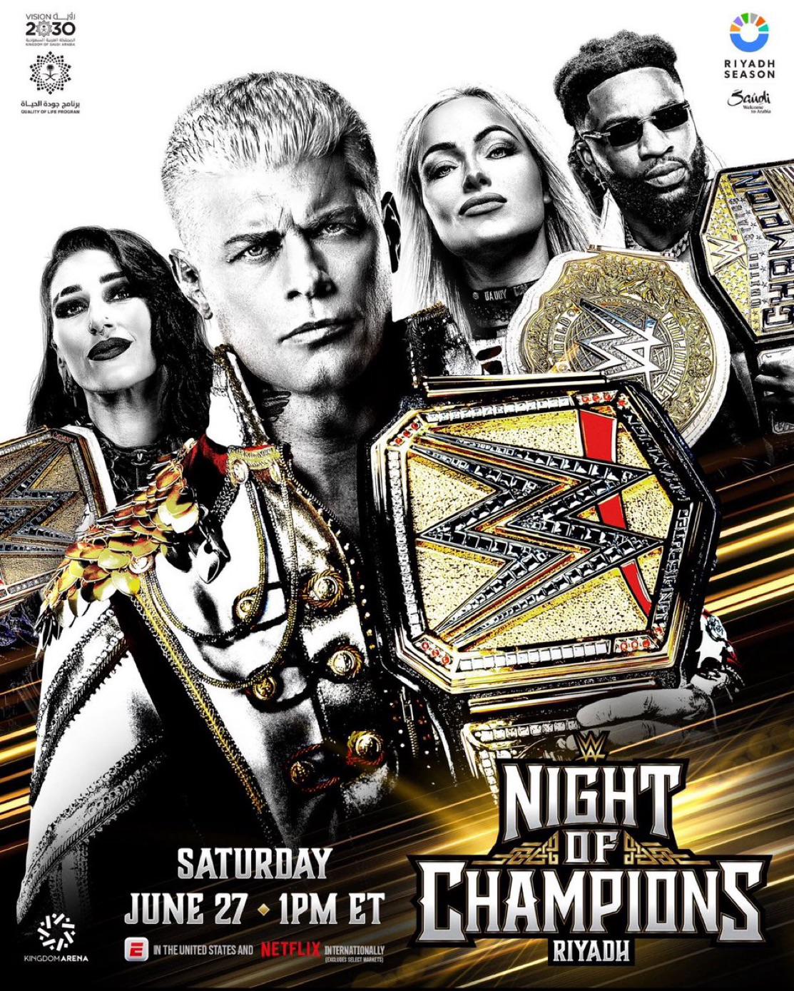 WWE Night Of Champions 2026 Predictions For Every Match And Championship