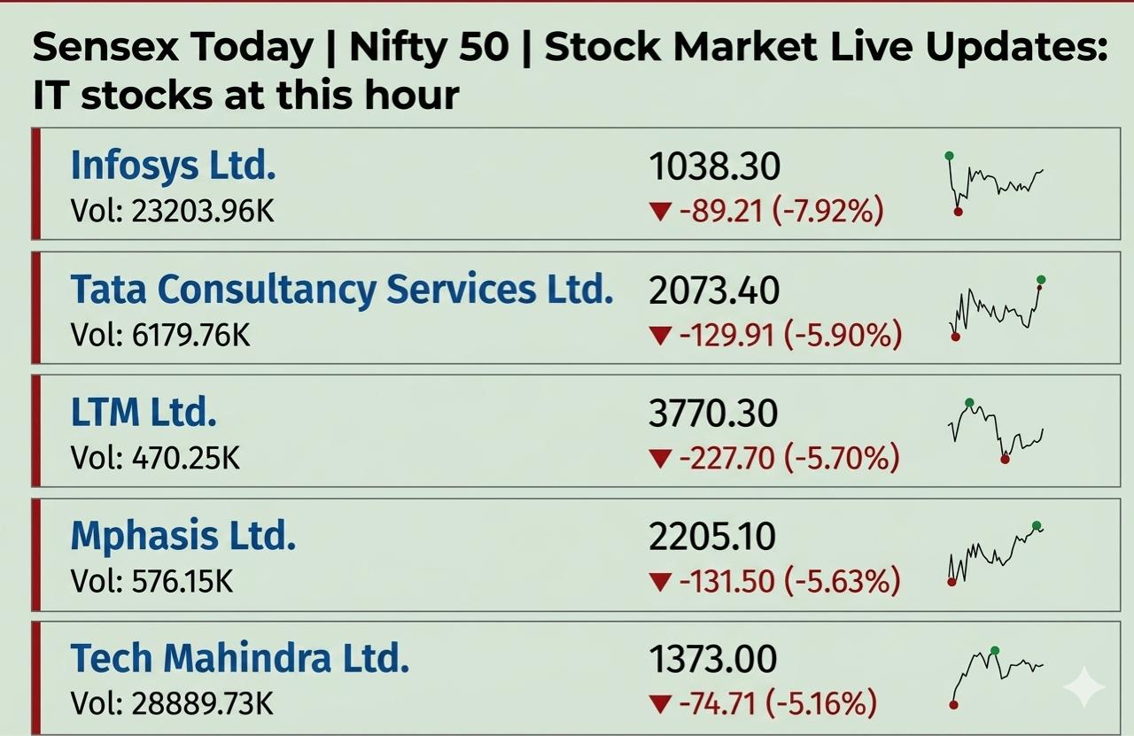 Stock Prices of tech stocks Stock Prices of tech stocks