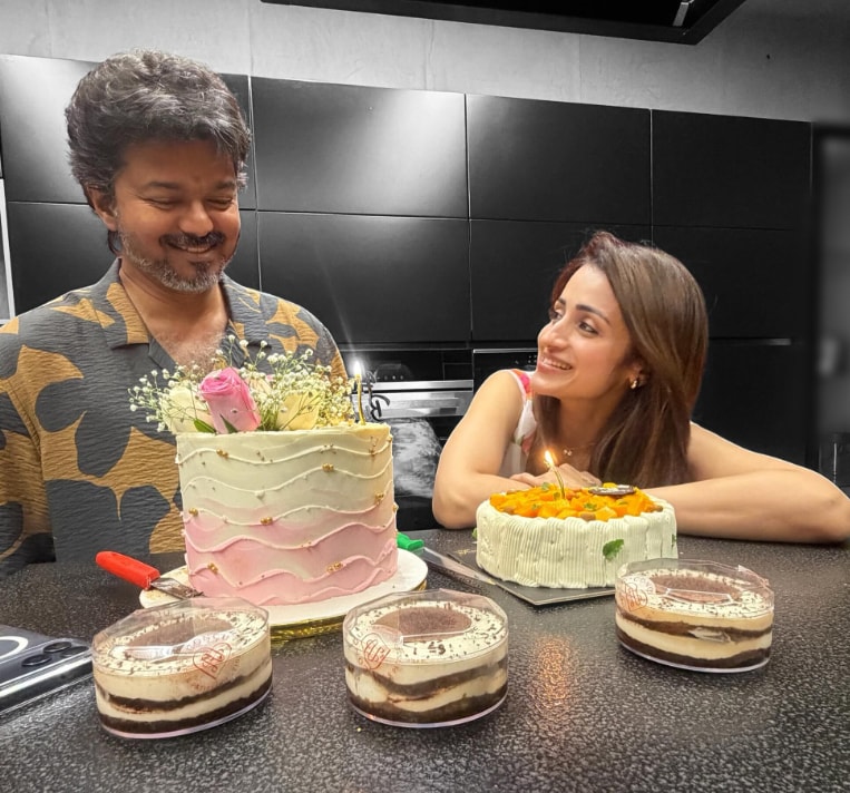 Trisha Krishnan Shares Birthday Tribute to Vijay on His 52nd Birthday