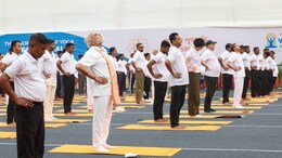 'Be More Energetic At 50 Than You Were At 30': PM's Top Quotes At Yoga Event