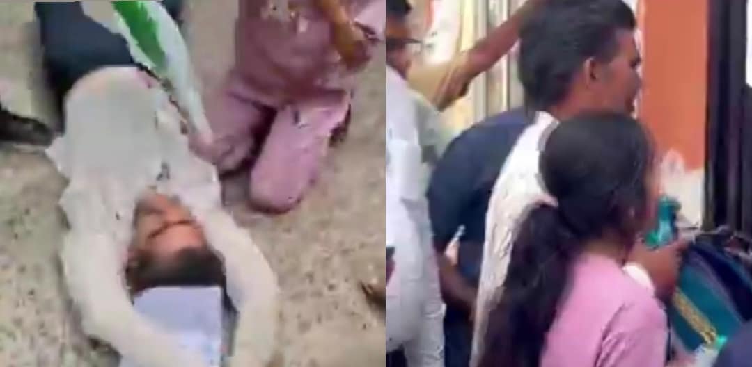 NEET Aspirant's Father Breaks Down, Begs Officials To Let Daughter Enter