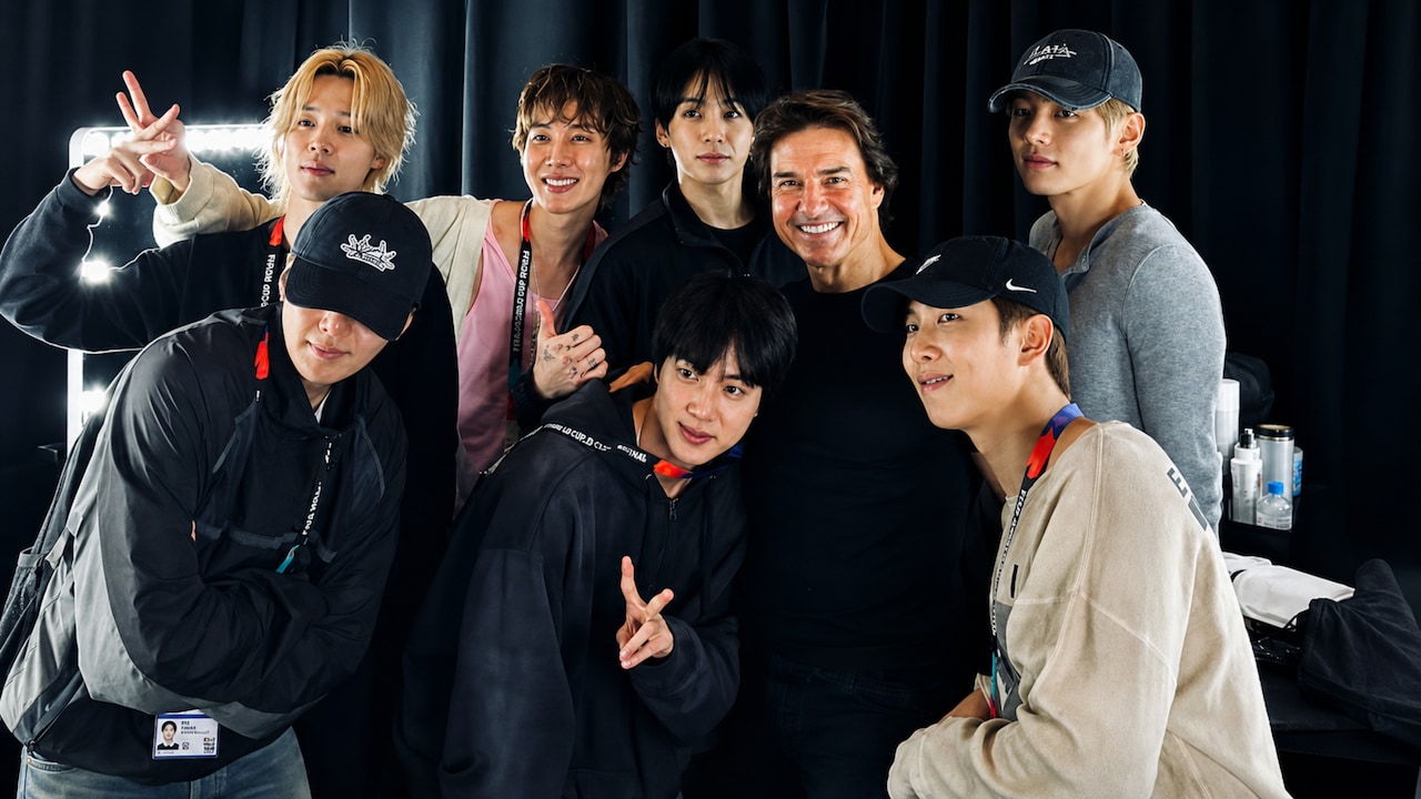 Tom Cruise Reunites With BTS At FIFA World Cup 2026 Final; RM Says 'King'