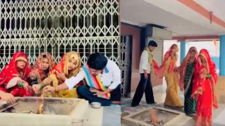 एक पति, तीन पत्नियां... यूपी के अमरोहा में सगी बहनों की अजब-गजब शादी, बोलीं- हम बहुत खुश