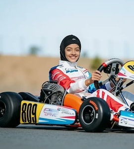Atiqa Mir Sizzles In Italy Heat, Beats Two Mercedes F1 Juniors For Pole Position