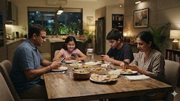 The New Family Dinner: Four People, Four Screens, One Health Problem