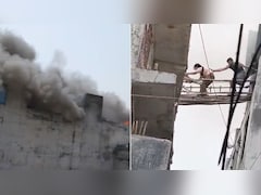 2 Dead In Fire At Noida Building, Cops Say Spark Started From Charging EV