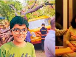 School Bus Accident : 'तो आता खेळायला येईल...', मुंबईत झाड कोसळल्याने कुटुंबाचं जग उद्ध्वस्त, विहानची बॅट छातीला बिलगून आई निस्तब्ध!