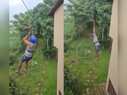 Tourist Falls 40 Feet After Zipline Safety Lock Allegedly Fails At Karnataka Resort
