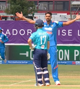 Gurnoor Brar Celebrates In England Stars Face After Heated Exchange During 1st ODI - Watch