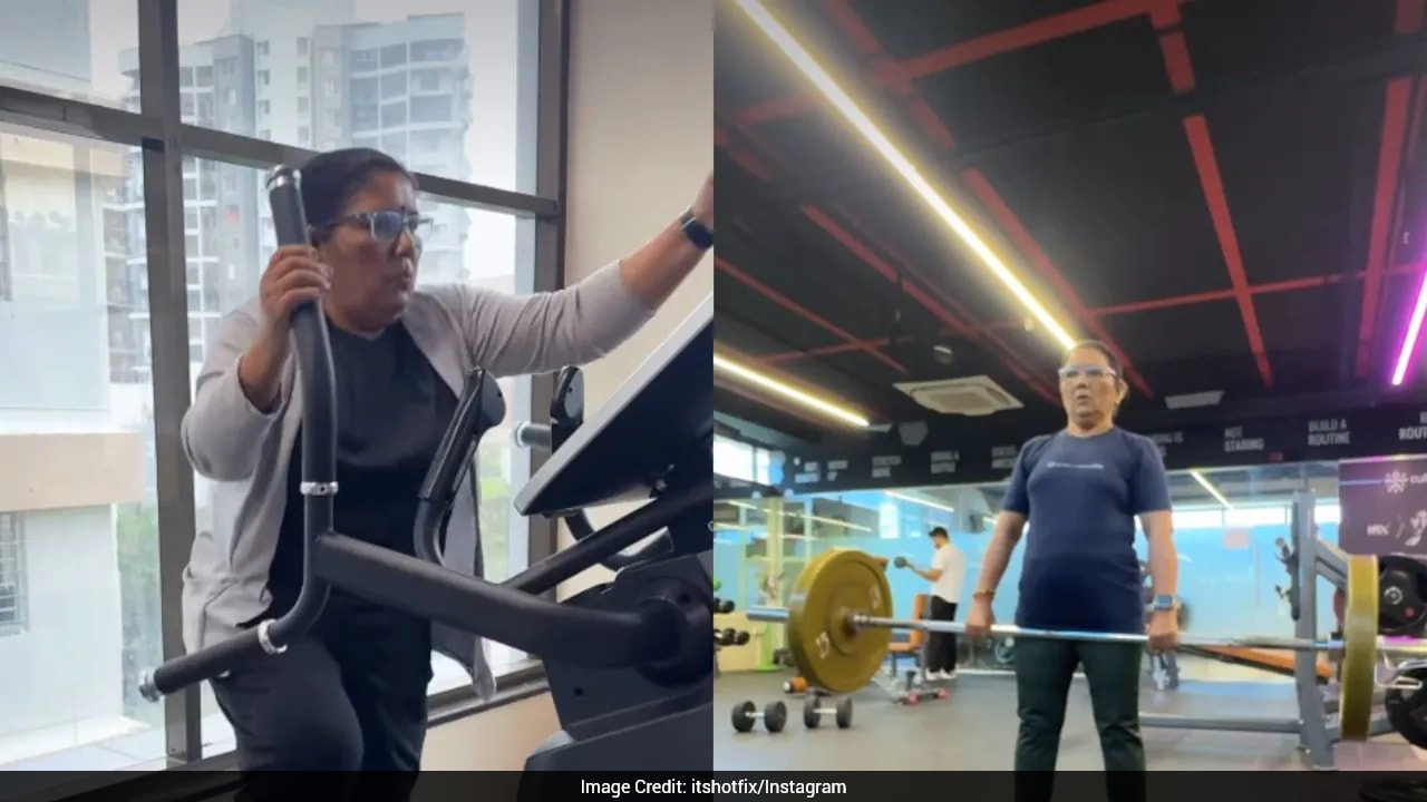 "Gym First": 61-Year-Old Pune Woman's Fitness Dedication Goes Viral
