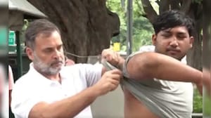 "Stop Lying": Pellet Victim By His Side, Rahul Gandhi Targets Centre
