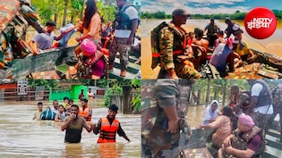 असम में बाढ़ से हाहाकार, सेना ने बढ़ाया मदद का हाथ, पीड़ितों को सुरक्षित जगहों पर पहुंचा रही