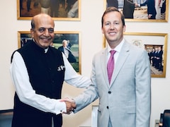 Indian High Commissioner Dinesh Trivedi Meets US Envoy Sergio Gor In Dhaka