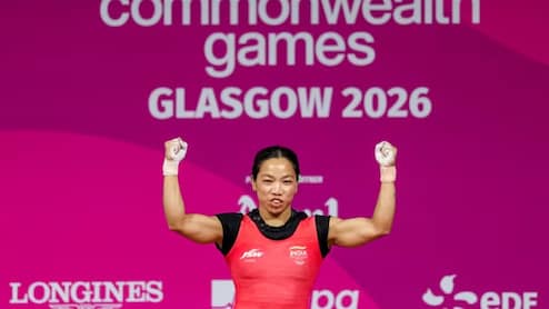 CWG 2026 : तिने पुन्हा जिंकलं; गोल्डन हॅट्रिक पूर्ण, मीराबाई चानूने रचला इतिहास
