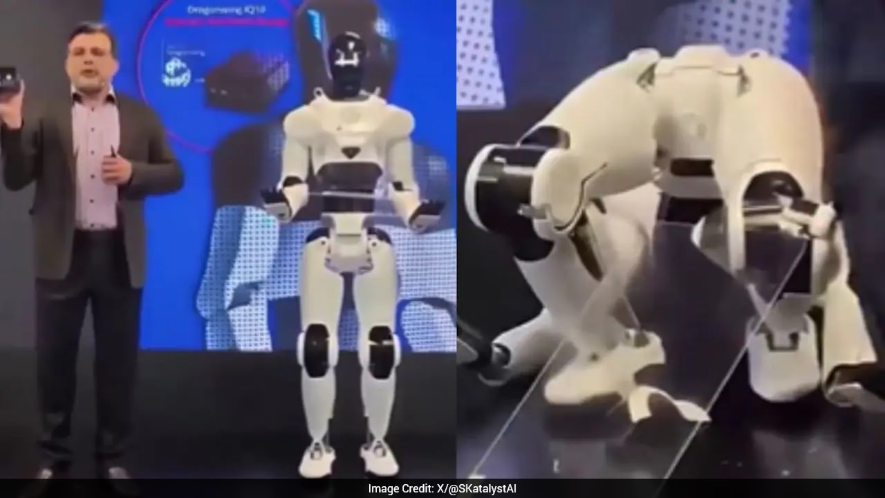 Live Demo Failure: Qualcomm Humanoid Robot Topples During Computex 2026 Presentation