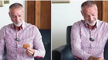 Slovak Leader Tries Thekua Gifted By PM Modi, Watch His Viral Reaction