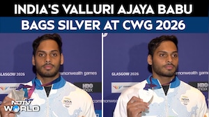 Commonwealth Games 2026 | Valluri Ajaya Babu Wins Silver Medal In Weightlifting In Glasgow