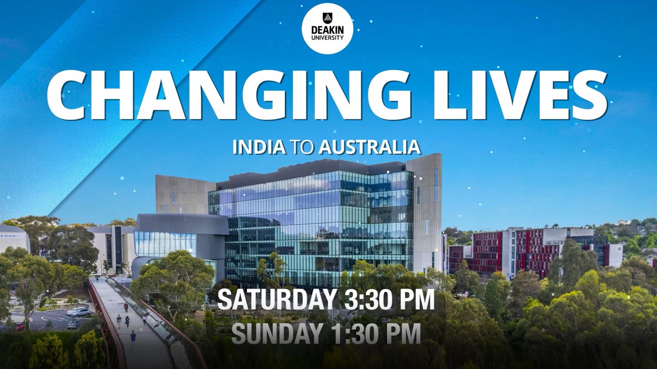 Deakin University & NDTV Changing Lives: 20 Minds. 6 Seats. One Future