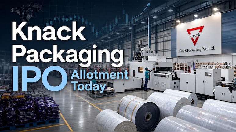 Knack Packaging IPO Allotment Today: Check Status, Latest GMP And Listing Date