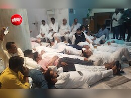 MP विधानसभा में विपक्ष का धरना, पुलिस ने जीतू पटवारी समेत विधायकों को हिरासत में लेकर करवाया खत्म, फिर छोड़ा