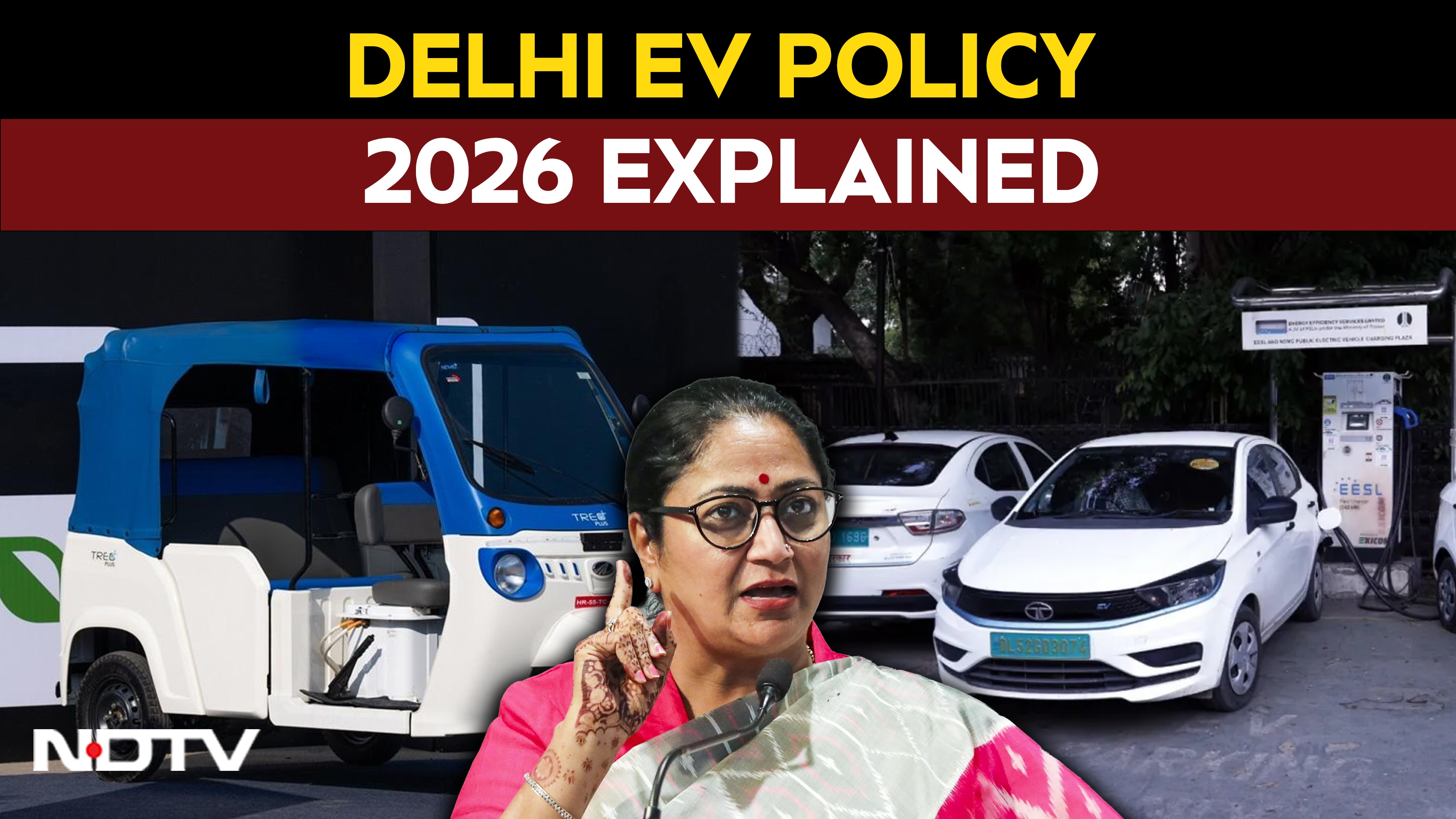 Delhi EV Policy 2026: Zero Registration Cost On EVs And Complete Ban On Petrol Two-Wheelers