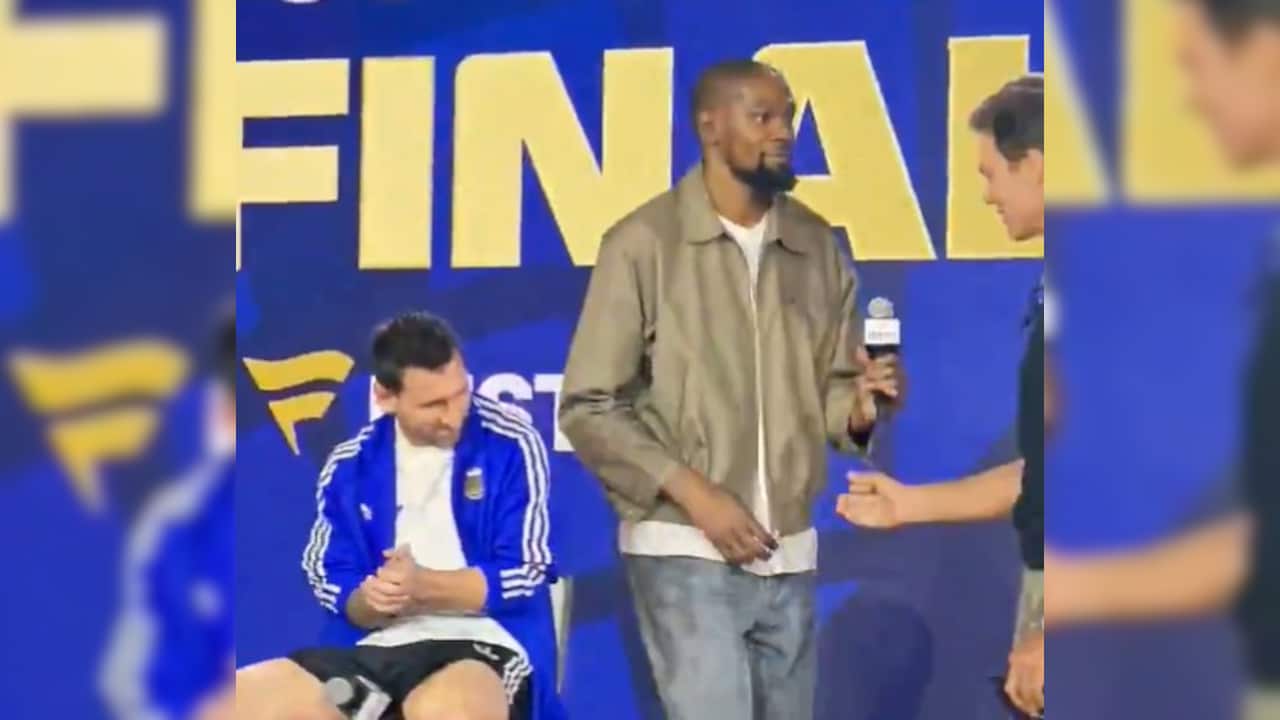 Did Durant Ignore Messi? Viral Video From Event Sparks Massive Debate