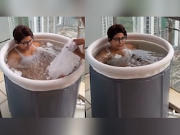 Hina Khan Undergoes Ice Therapy, Urges Fans Not To Try It Without Expert Guidance