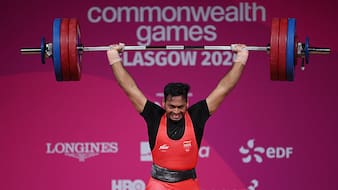 Valluri Ajaya Babu Wins Silver Medal In Men''s 79kg Weightlifting At CWG 2026