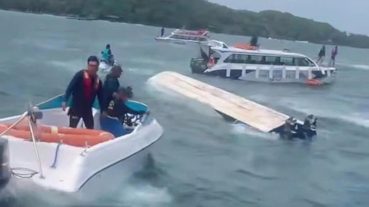 Shocking Videos Emerge As Speedboat Carrying Indians Capsizes In Vietnam, 15 Killed