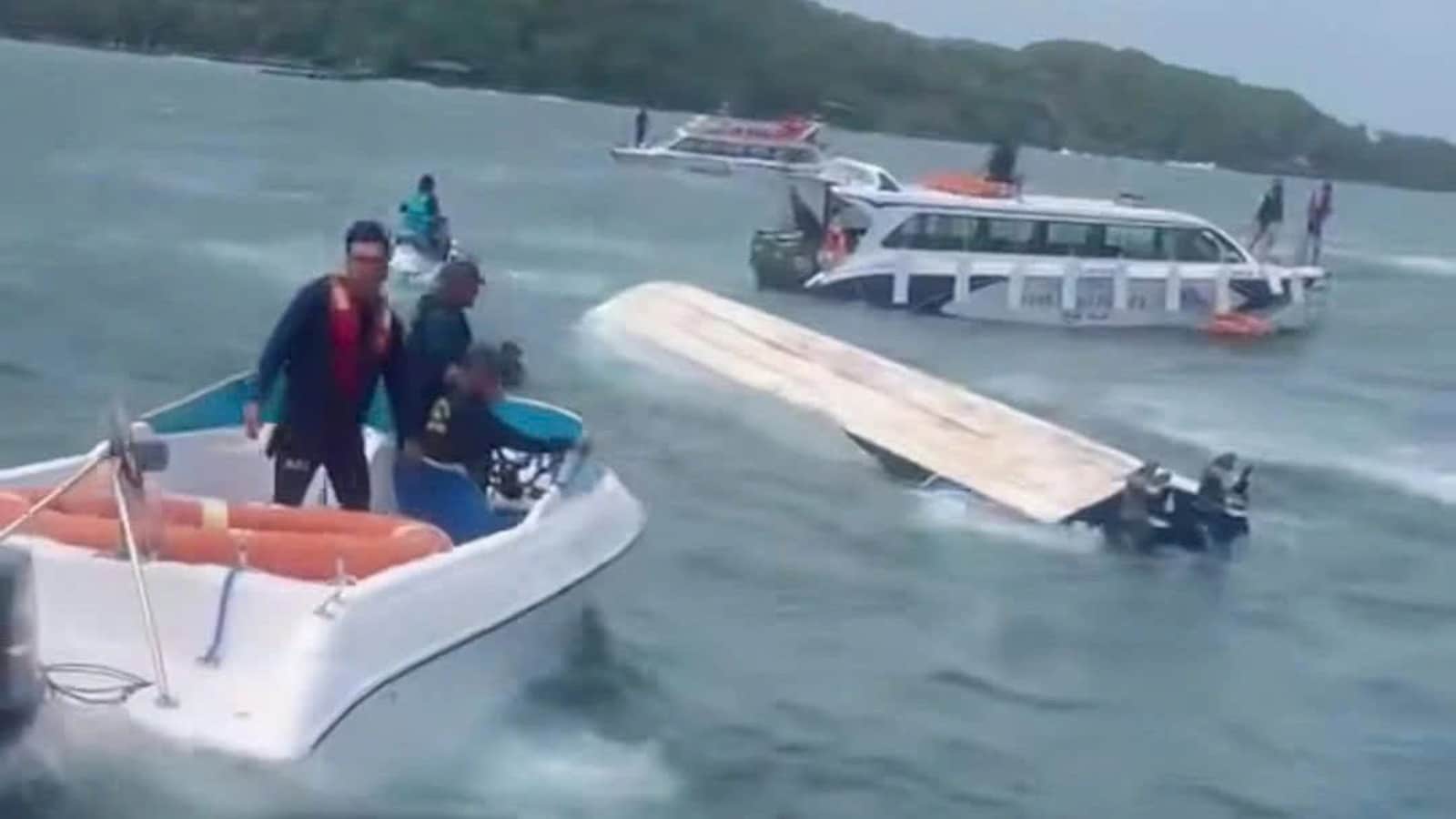 Shocking Videos Emerge As Speedboat Carrying Indians Capsizes In Vietnam, 15 Killed
