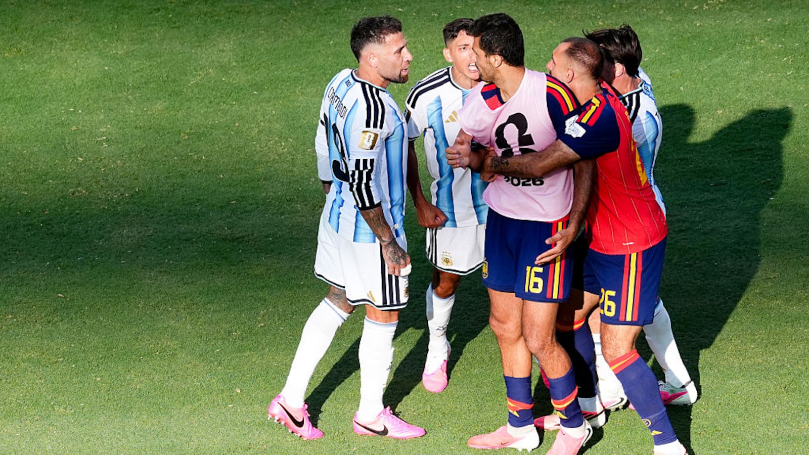 "Crying About Referee": Argentina Star Clashes With Spain Captain After World Cup Final