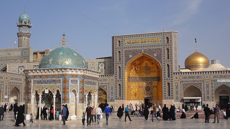 Fire Erupts At Mashhad Shrine Housing Late Iran Supreme Leader Ali Khamenei's Tomb