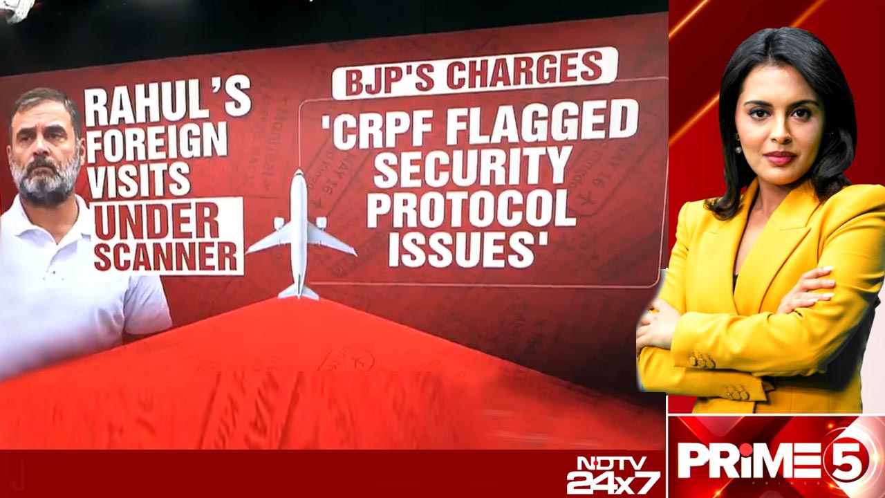 Where Is Rahul Gandhi?' BJP Questions Congress Leader's Overseas Stay