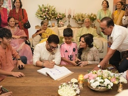 Aamir Khan And Gauri Spratt Choose Elegant Indian Traditionals For Intimate Monsoon Wedding